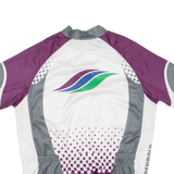 TWERENBOLD Cycling Mens Jersey Purple 1/4 Zip L