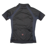 Cycling Mens Jersey Black Full Zip M