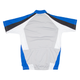 TCM Cycling Mens Jersey Blue 1/2 Zip L