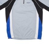 TCM Cycling Mens Jersey Grey 1/4 Zip XL