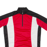 Cycling Mens Jersey Red 1/2 Zip L