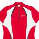 GONSO Cycling Womens Jersey Red 1/2 Zip UK 18