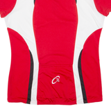 GONSO Cycling Womens Jersey Red 1/2 Zip UK 18
