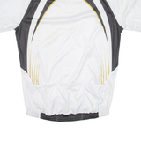 Cycling Mens Jersey White 1/4 Zip L