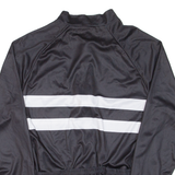 Cycling Mens Jersey Black Long Sleeve Full Zip M