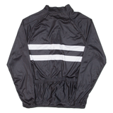 Cycling Mens Jersey Black Long Sleeve Full Zip M