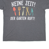 PORT AND COMPANY Gardening Mens T-Shirt Grey XL