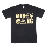GILDAN Money Gang Mens T-Shirt Black M
