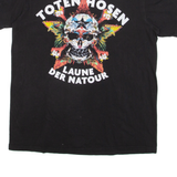 Skull Mens T-Shirt Black L
