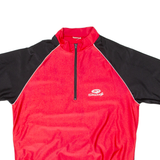 Cycling Mens Jersey Red 1/2 Zip XS