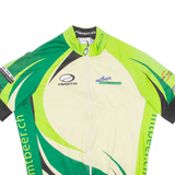 Cycling Mens Jersey Green Full Zip L