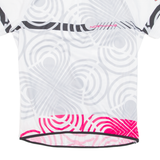 Cycling Womens Jersey White 1/4 Zip M