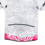 Cycling Womens Jersey White 1/4 Zip M