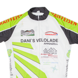 Cycling Mens Jersey Green Full Zip M