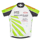 Cycling Mens Jersey Green Full Zip M