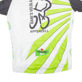 Cycling Mens Jersey Green Full Zip M