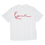 KARL KANI Mens T-Shirt White XS