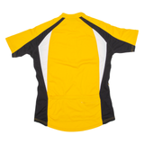 STOKE Cycling Mens Jersey Yellow 1/2 Zip M