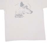 GILDAN Wolf Mens T-Shirt Beige L