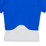 SKIN FIT Cycling Mens Jersey Blue 1/2 Zip L