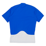 SKIN FIT Cycling Mens Jersey Blue 1/2 Zip L