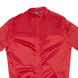 CRANE Cycling Mens Jersey Red Full Zip L