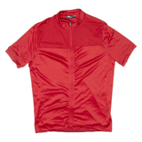 CRANE Cycling Mens Jersey Red Full Zip L