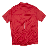 CRANE Cycling Mens Jersey Red Full Zip L