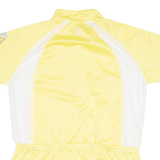 Cycling Womens Jersey Yellow 1/4 Zip L