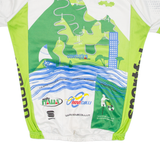 Cycling Mens Jersey Green Full Zip M