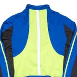 CRANE Cycling Mens Jersey Blue Long Sleeve 1/2 Zip XL