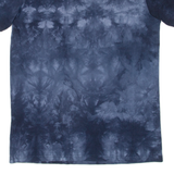 SHIRTS 2000 Mens Tie Dye T-Shirt Blue L