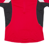 RACER Cycling Mens Jersey Red 1/2 Zip L