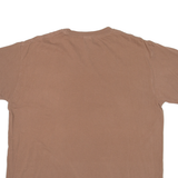 GILDAN Mens T-Shirt Brown L