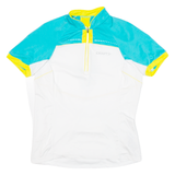 CRAFT Cycling Mens Jersey White 1/4 Zip M