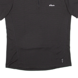 Cycling Mens Jersey Black 1/4 Zip L