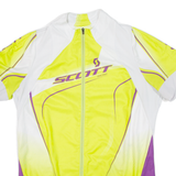 Cycling Mens Jersey Yellow Full Zip XL
