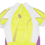 Cycling Mens Jersey Yellow Full Zip XL