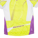 Cycling Mens Jersey Yellow Full Zip XL