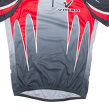 Cycling Mens Jersey Red 1/4 Zip L
