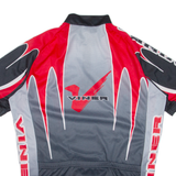 Cycling Mens Jersey Red 1/4 Zip L