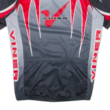 Cycling Mens Jersey Red 1/4 Zip L