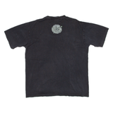 FROZEN MONKEY Mens T-Shirt Black L