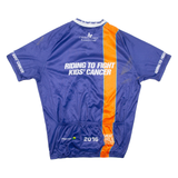 Cycling Mens Jersey Blue 1/2 Zip 3XL
