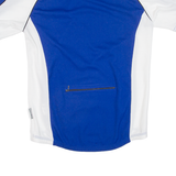 Cycling Mens Jersey Blue 1/2 Zip M