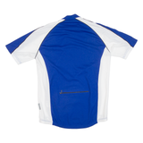 Cycling Mens Jersey Blue 1/2 Zip M