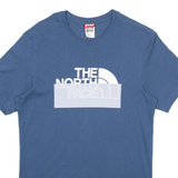 THE NORTH FACE Mens T-Shirt Blue XS