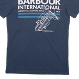 BARBOUR Slim Fit Mens T-Shirt Blue S