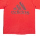 ADIDAS Mens T-Shirt Red M