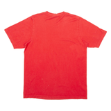 ADIDAS Mens T-Shirt Red M